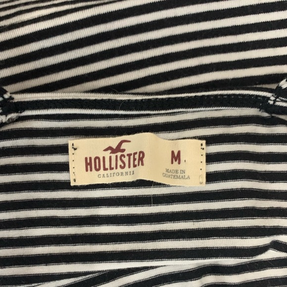 Hollister, Black and White Striped Strappy Dress, Size Medium - Picture 3 of 3